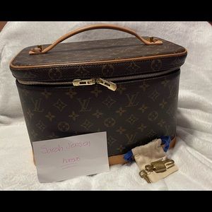 Louis Vuitton Nice Travel Train Case